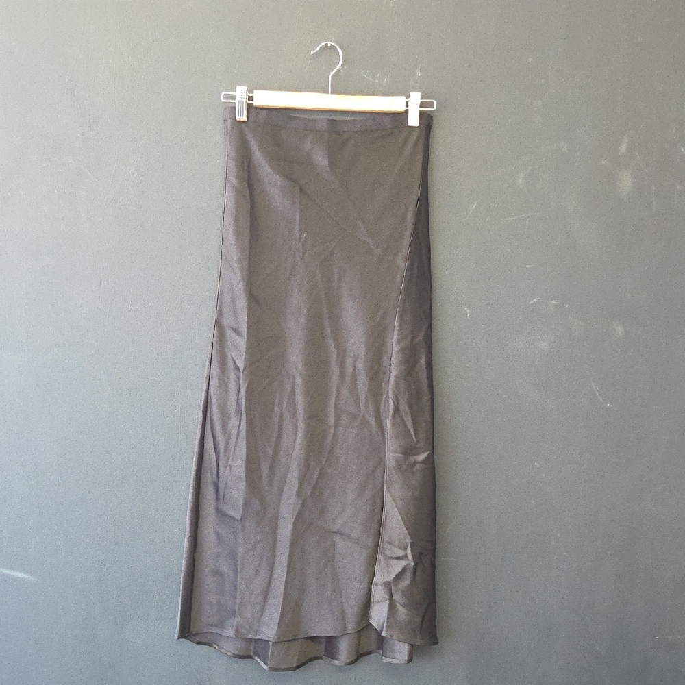Anine Bing Charcoal Midi Skirt